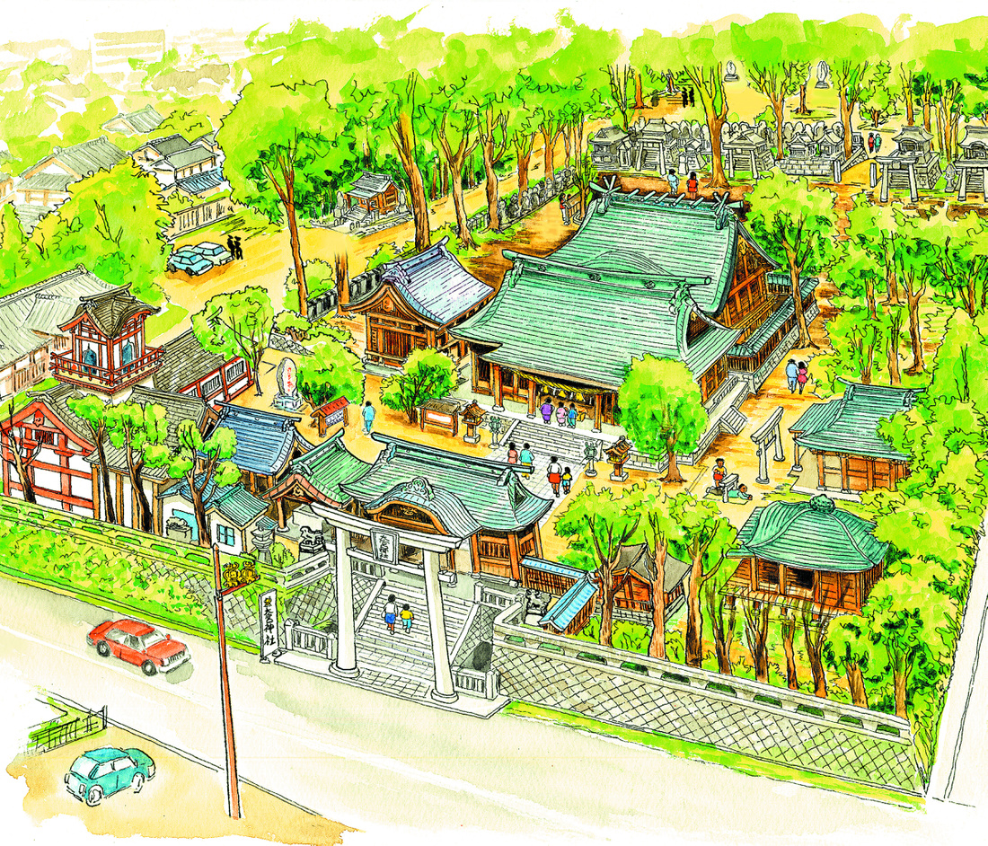 イラストマップ拡大