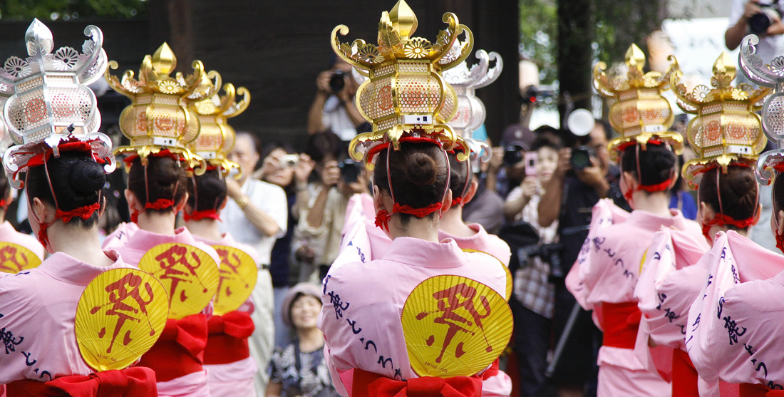 灯籠踊り保存会奉納行事